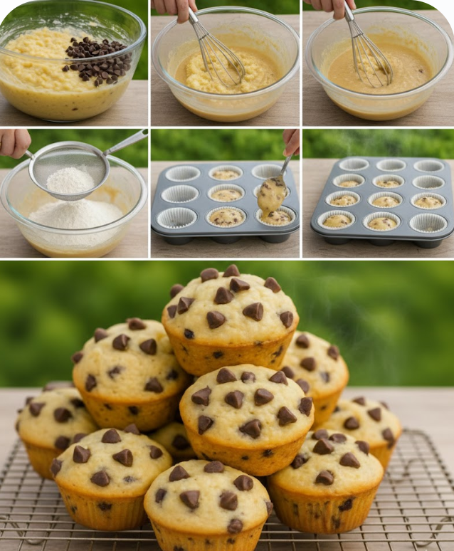 MINI BANANA BREAD MUFFINS