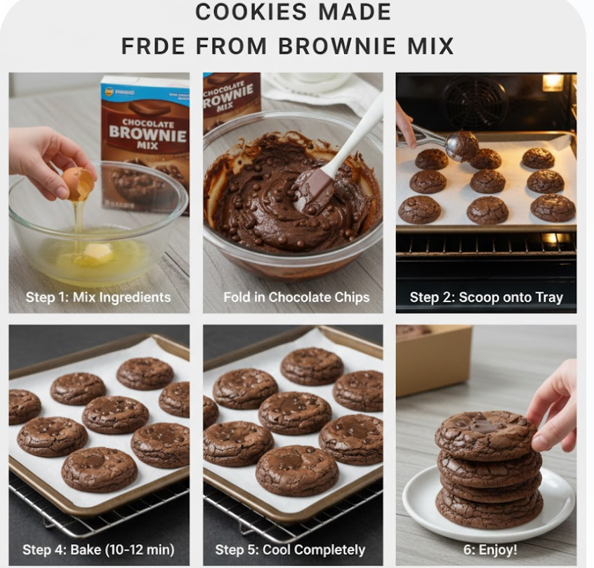 Cookies Made From Brownie Mix
